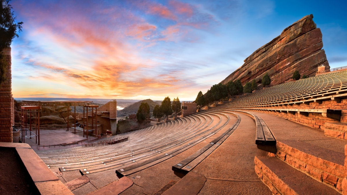 The Red Rocks Amphitheatre